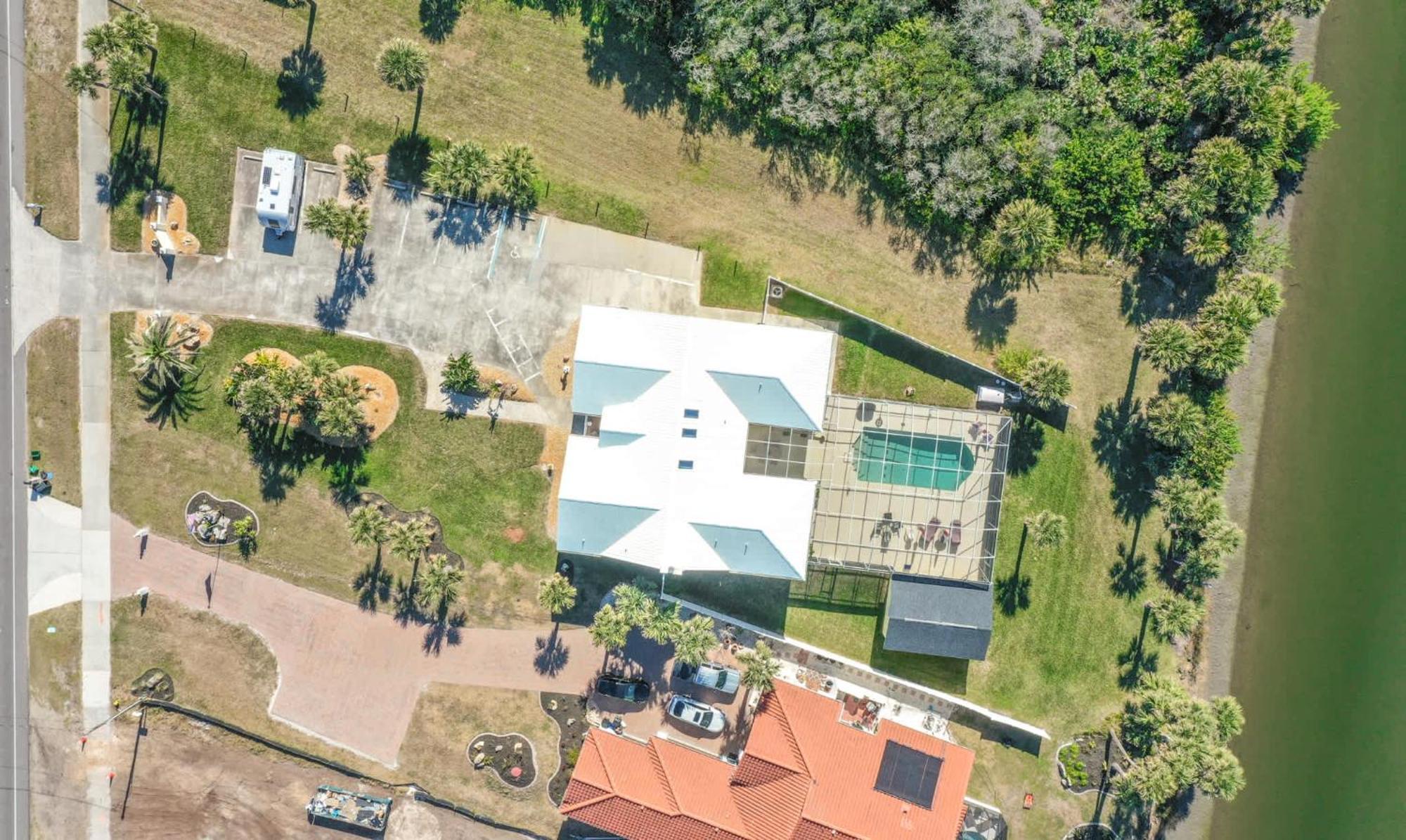 Flagler Beach Bed And Breakfast Pool Jaccuzzi Suite Exterior foto